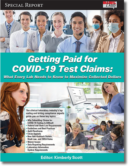 Getting paid for COVID-19 tests